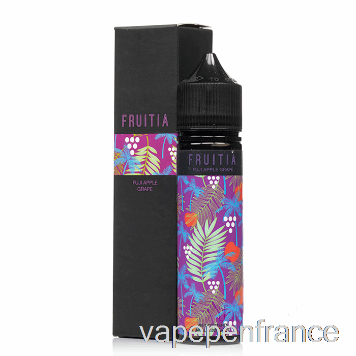 Raisin Pomme Fuji - Fruitia - Stylo Vape 60ml 0mg